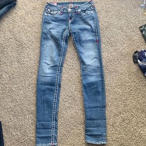 True Religion Skinny Jeans, sz 26
